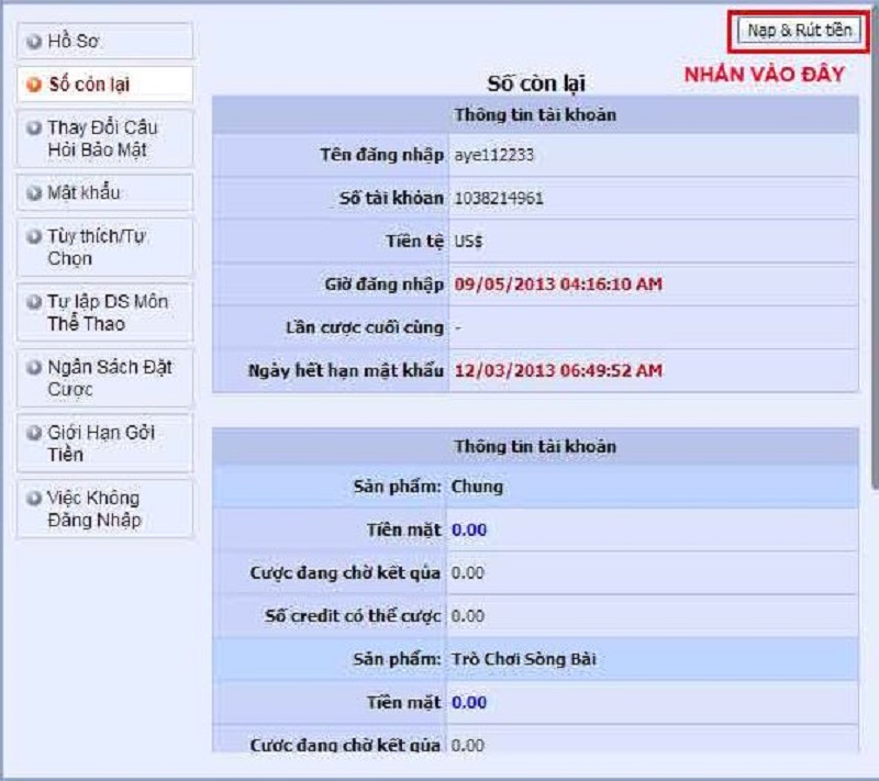Rút Tiền Sbobet - Sbobet - Nakidu
