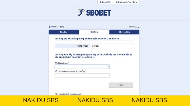 Hướng dẫn chơi cá cược tại nhà cái Sbobet - Nakidu