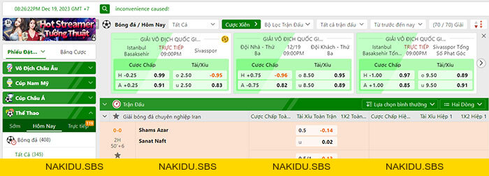 Cá độ bóng đá V9bet - Nền tảng cá cược thể thao hàng đầu - Nakidu Cá độ bóng đá V9bet - Nền tảng cá cược thể thao hàng đầu - Nakidu