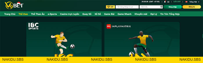 Cá độ bóng đá V9bet - Nền tảng cá cược thể thao hàng đầu - Nakidu Cá độ bóng đá V9bet - Nền tảng cá cược thể thao hàng đầu - Nakidu